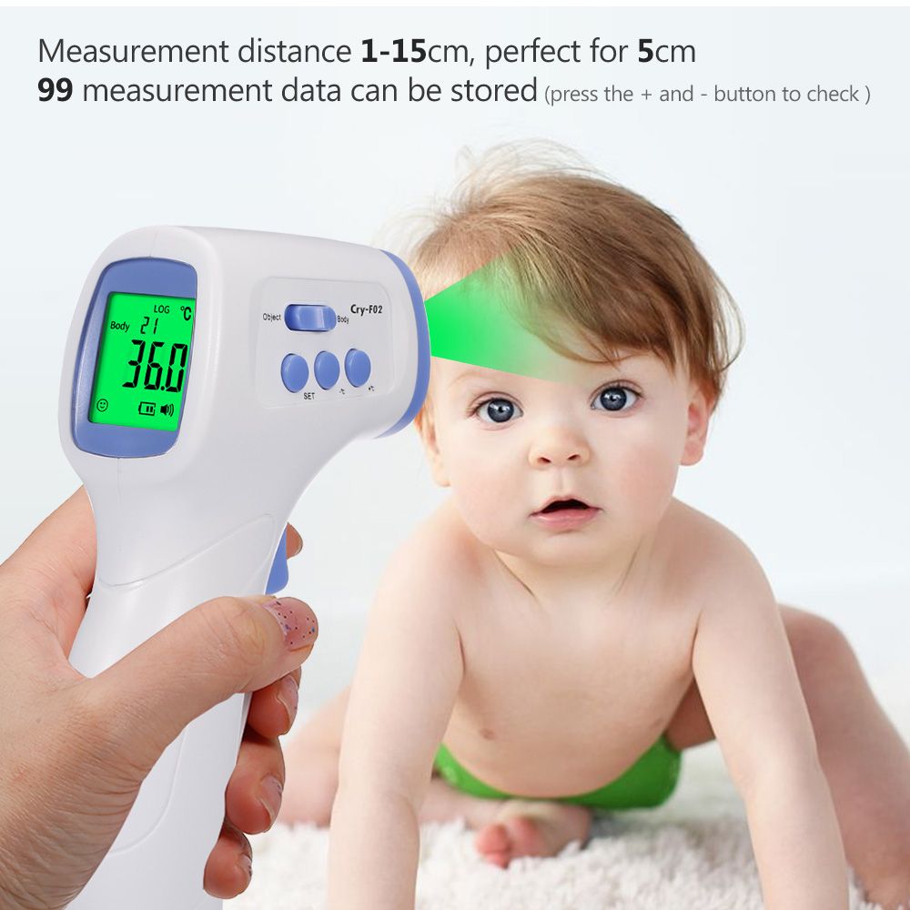 Digital Infrared Thermometer Temperature Gauge Object Non