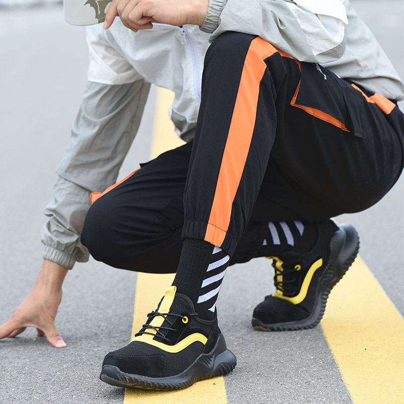 Work Safety Shoes For Men Woman Mesh Steel Toe Boots