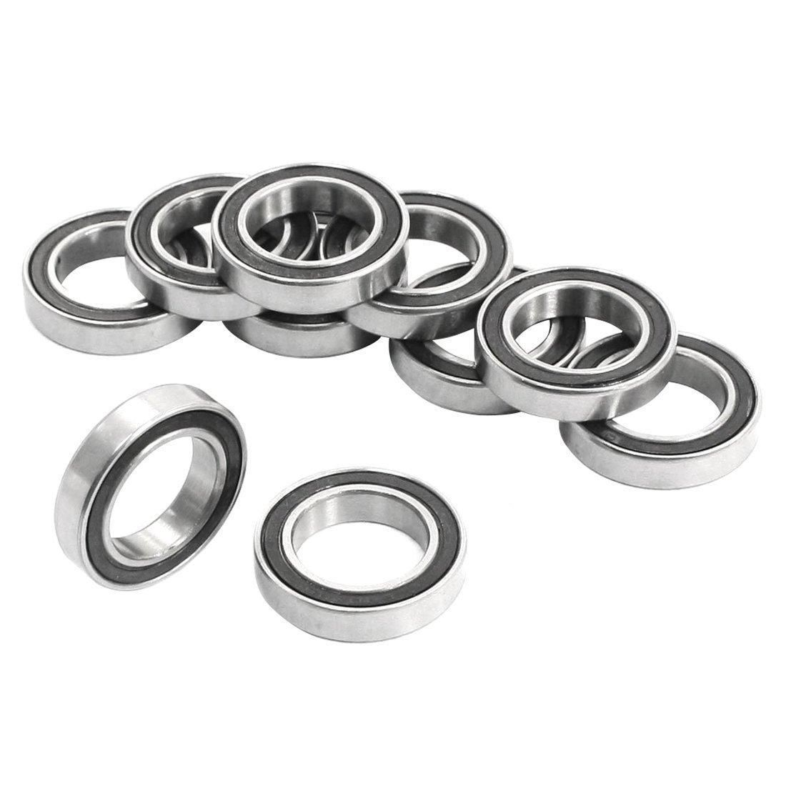 10Pcs 6802- 15x24x5mm Metal Shielded Sealed Deep Groove