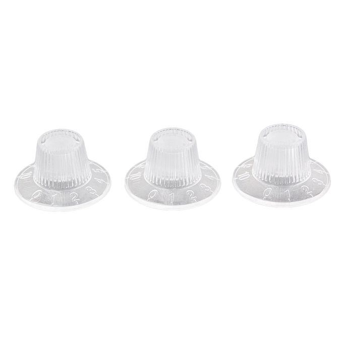 3pcs Witch Hat Guitar Amp Knobs 1 Volume 2 Tone Knobs For Guitar Bass