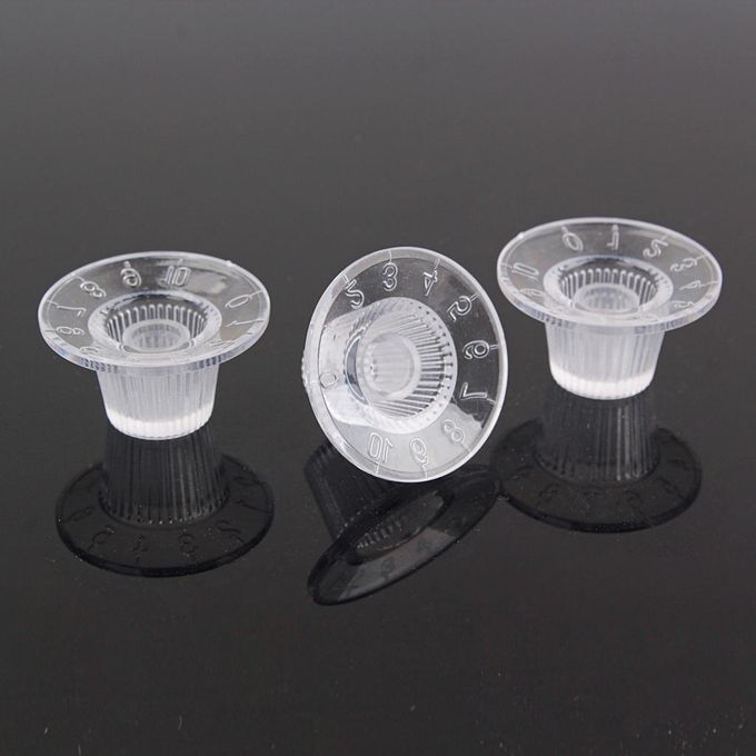 3pcs Witch Hat Guitar Amp Knobs 1 Volume 2 Tone Knobs For Guitar Bass