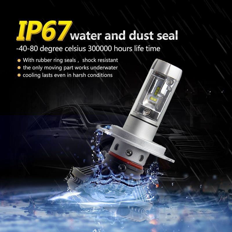 Panuduk X3 Led Headlight Zes 50w 6000lm H4 Led H7 Car H1