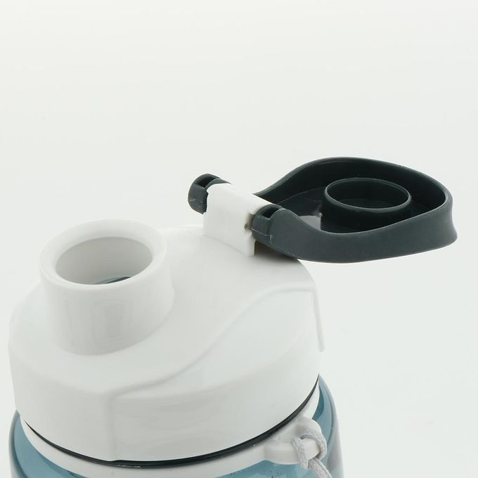 560ml/720ml BPA Free Plastic Sports Water Bottle Bike 560ml Grey-blue