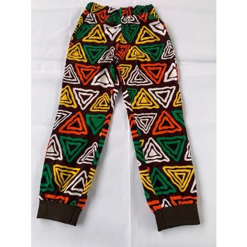 African Print Joggers
