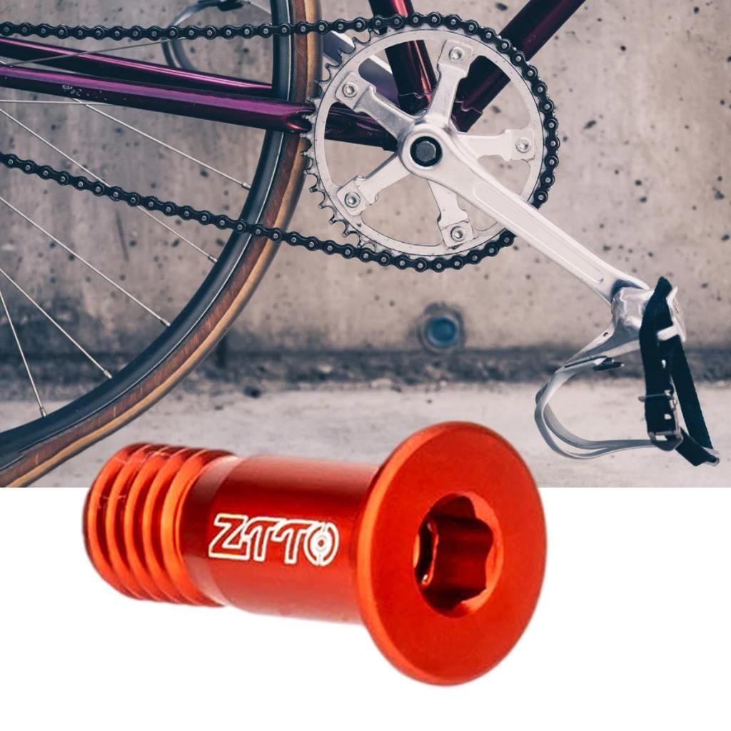 2X  Roller Screw Tension Jockey Wheel Repair  Road Bike Red