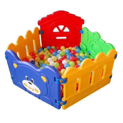 Foldable Indoor Ball Pit- 124 x 136 x 82cm