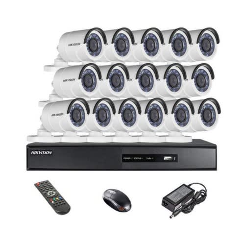 Cctv 16-channel Complete Camera Dvr Kit