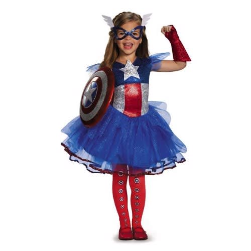 Capital American Costume Girl