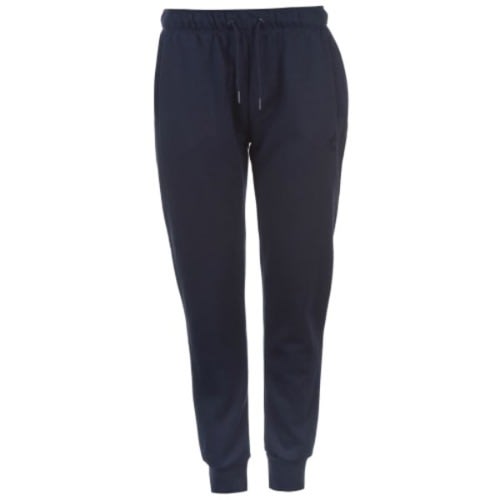 Ladies Slim Fleece Joggers - Navy Blue