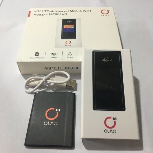 OLAX Universal 4G+ LTE-Advanced Mobile WiFi Hotspot With Screen Display For All Networks
