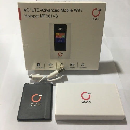 OLAX Universal 4G+ LTE-Advanced Mobile WiFi Hotspot With Screen Display For All Networks