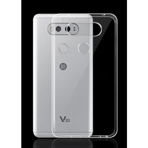 Ultra Thin Transparent Soft Back Case For LG V20