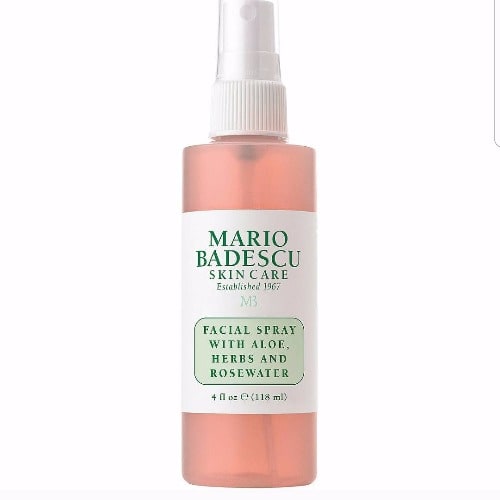 Mario Badescu Facial Spray with Aloe Herbs and Rosewater, 4oz