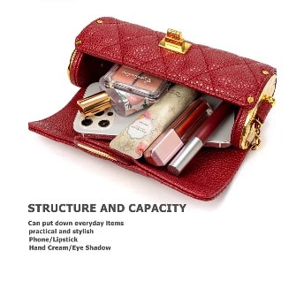 Leather Sausage Design Purse -ed R