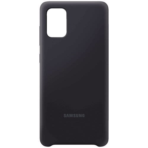 Silicon Case For Samsung Galaxy A71- Black