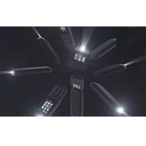 105 Dual SIM - FM Radio - LED Torch Phone - 800mAh Battery- Black