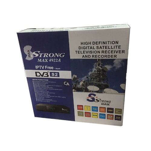 Strongmax 4922a Free To Air Satelite Tv Decoder Rf Usb Hdmi Hd