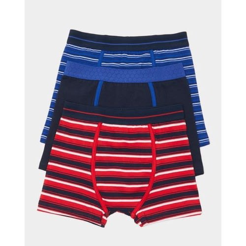 Stripe Jersey Trunks- Pack Of 3