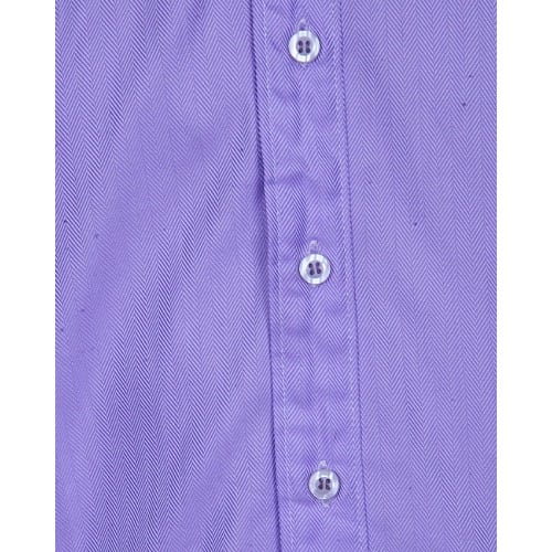 Striped Detailed Premium Shirt - Lilac - msht-368