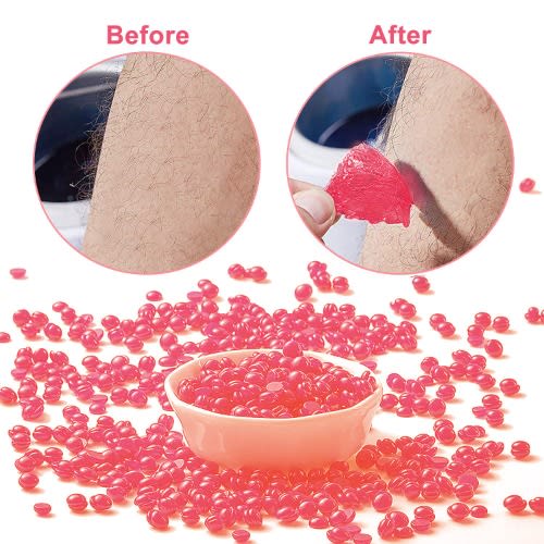 Hard Wax Beans For Painless Hair Removal - Pink- 100g