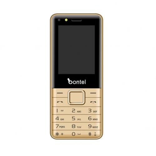 Blade600-2.4 Inch Color Display - 2000mAh - Selfie Camera With Front Flash - Ultra Slim - Gold