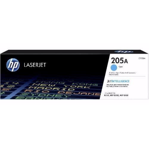 205a Cyan Original Laserjet Toner Cartridge (cf531a)