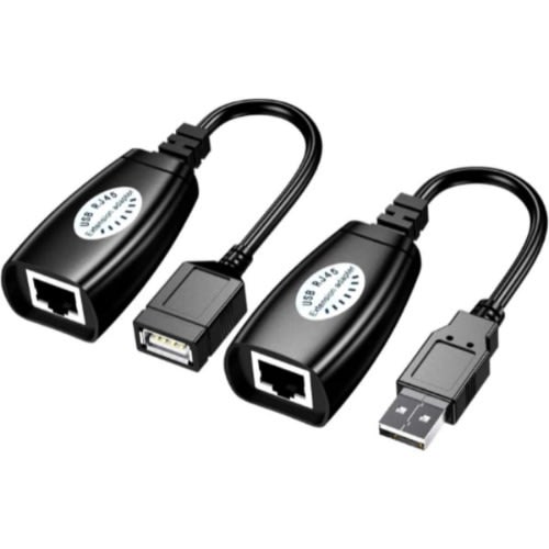 Usb 2.0 To Rj45 Lan Extension Extender Adapter Over Cat5-cat5e-cat6 Cable