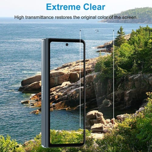 Front Screen Protector Clear Tempered Glass Protector Film For Samsung Galaxy Z Fold 4