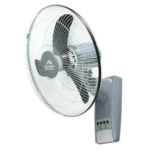 16 Inches Rechargeable Wall Fan + Remote Control
