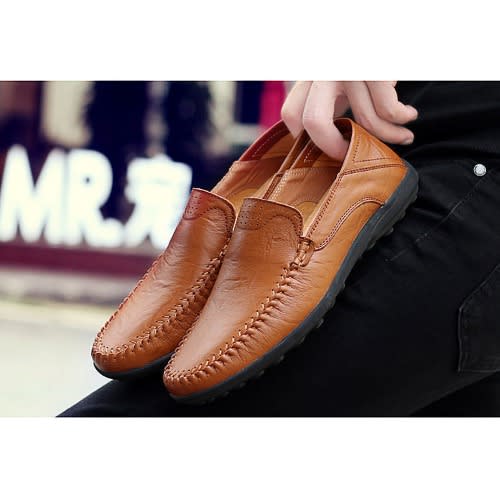 Classic Men Shoe - Brown