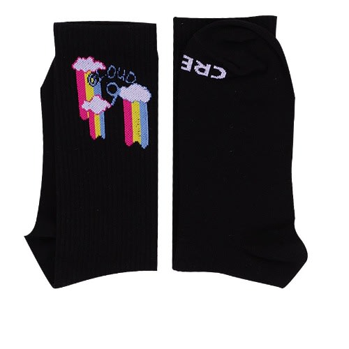 Creex Cloud9 Crew Socks - Black
