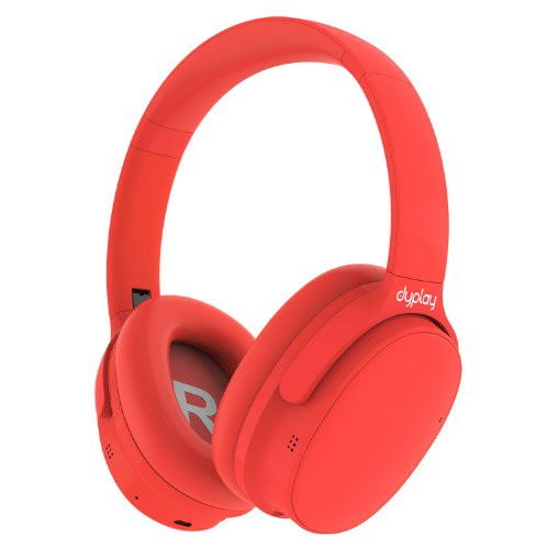 Soundtec Wireless Over-ear Headphone- Red