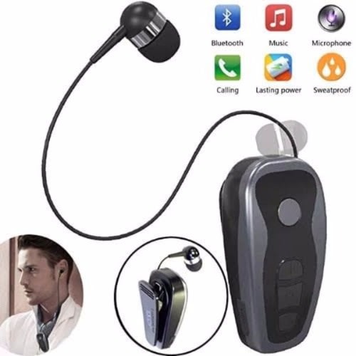 Q7 Shirt Grip Wireless Bluetooth Headset