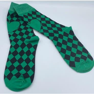 Men’s Cotton Socks - Green