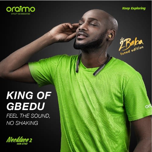 Neckband In-Ear Bluetooth Headphones-2Baba Version