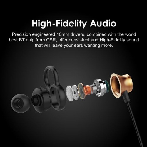 Neckband In-Ear Bluetooth Headphones-2Baba Version
