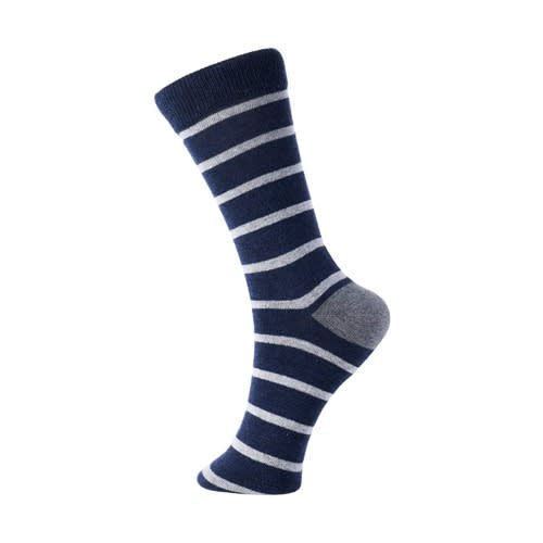 Men's Cotton 6 Pack Dress Socks - Solid Ribbed Argyle Set 228