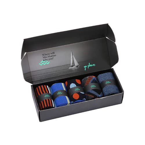 Marino Autumn Equnox 5 Pack Men Socks- Pack300