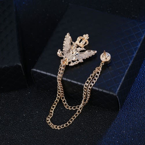 Retro Wing Brooch With Free Pouch -gold