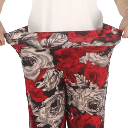 Women's Elastic Crop Loose Leggings