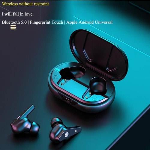 Air Plus Bluetooth 5.0 Mini Binaural Wireless Stereo Sports Bluetooth Earphone With Charger