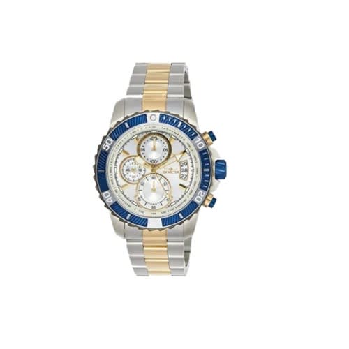 Men’s 23994 Pro Diver Analog Display Quartz Two Tone Watch