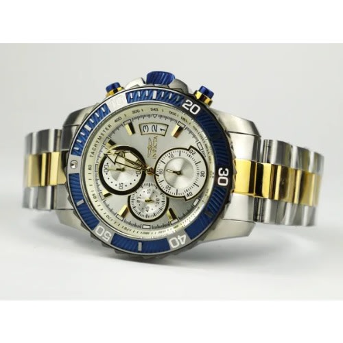 Men’s 23994 Pro Diver Analog Display Quartz Two Tone Watch