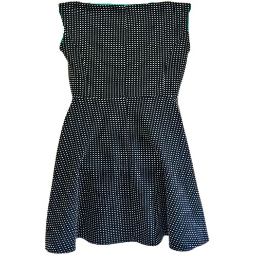 Sleeveless Polka Dot Skater Dress