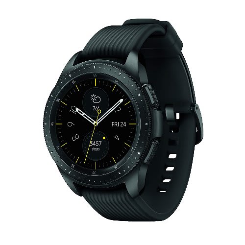 Galaxy Watch 42mm Midnight Black Wireless Bluetooth Sm-r810nzkaxar Black