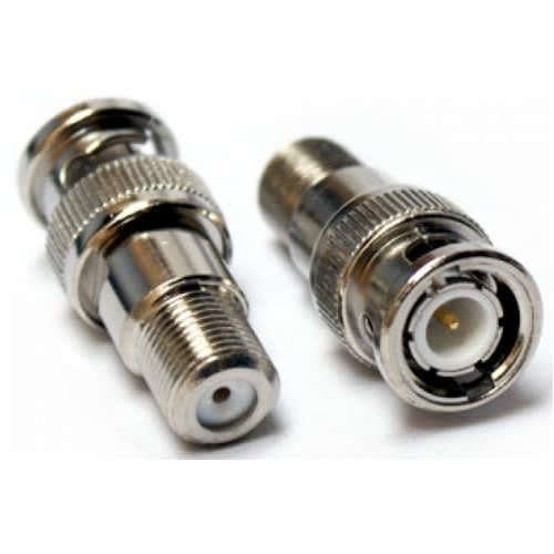 Bnc Male To Av Female Plug Connector For Cctv Camera - 100 Pieces