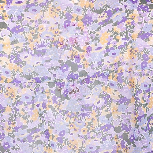 Floral Print Chiffon Blouse