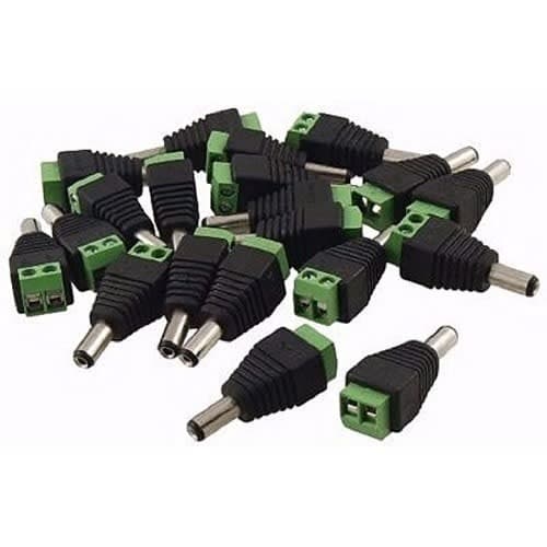 Cctv Power Plugs For Surveillance Camera - 100 Pieces