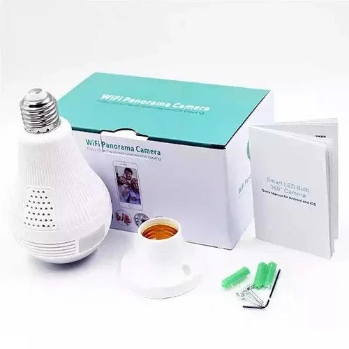 Led -smart Wireless Spy Camera Bulb