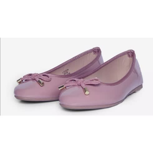 Comfy Ladies Wide Fit Shoes - Peach